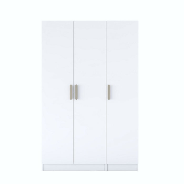 Hanah Home Armario Blanco con Estanterías